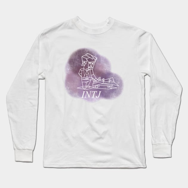 INTJ - The Architect Long Sleeve T-Shirt by KiraCollins